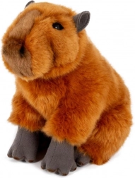 Plyšová kapybara 25 cm – hebká maznivá hračka od narodenia