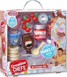 Zmrzlinový set LITTLE TIKES Creative Chefs so 17 doplnkami