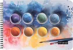 Skicák A3, 40 listov, 190 g/m² Colour