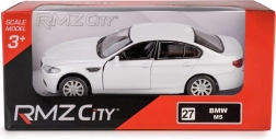 Kovový model BMW M5 1:32 s otváracími dverami a pull-back pohonom