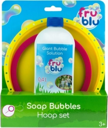 FRU BLU súprava obruče na mydlové bubliny + roztok 0,4 l
