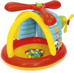 Nafukovací vrtuľník FISHER-PRICE s loptičkami