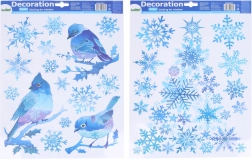 Okenná vianočná dekorácia 41 × 29 cm