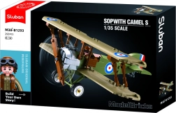 Stavebnica dvojplošníka Sopwith - Model Bricks