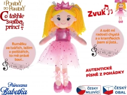 Bábika princezná Babetka 35 cm spieva po česky
