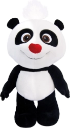 Plyšová panda s červeným nosom 25 cm
