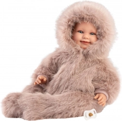 Realistická bábika novorodenca Llorens 45 cm so zvukmi