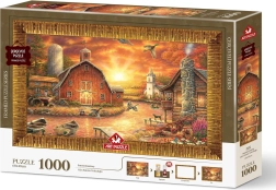 Art Puzzle puzzle s rámom a lepidlom 3v1 1000 dielikov – Za slnkom