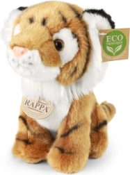 Plyšový tiger ECO-FRIENDLY sediaci 18 cm