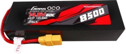 Gens ace G-Tech 8500mAh 14,8V 60C 4S1P Lipo batériový balík Puzdro z PC materiálu s konektorom XT90