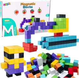 Magnetické stavebnice 3D kocky – 96 dielov