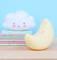 A Little Lovely Company malé nočné svetlo – Mesiac