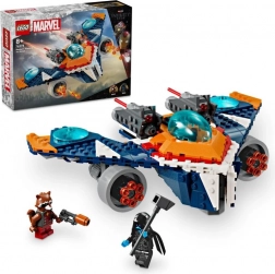 Lego Marvel Warbird Rocketa vs. Ronan