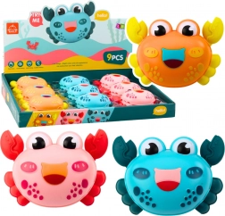 Interaktívny krab na kolieskach mix farieb