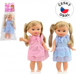 Bábika s vrkočmi a traky