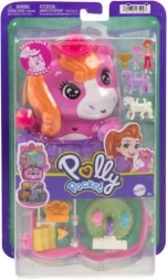 Polly Pocket poníkové rodeo – kompaktná sada s mikrobábikou a doplnkami