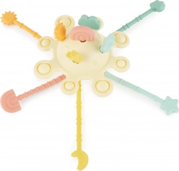 Silikónová motorická hračka s aktivitami Banana