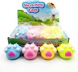 Žartovná mačkacia mačacia labka antistresová hračka