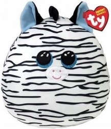 Plyšová mačkacia TY zebra 22 cm