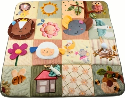 Senzorická podložka na hranie Zvieratká 2Kids Toys