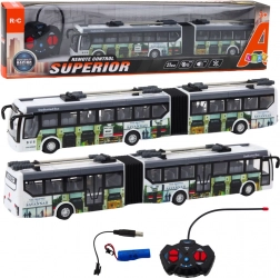 Diaľkovo ovládaný mestský trolejbus s osvetlením