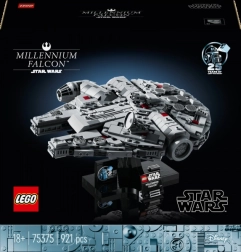 Lego Star Wars 75375 Sokol Millennium – zberateľský model pre dospelých