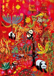 Puzzle pandy 1000 dielikov MAGNOLIA