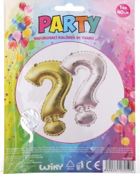 Nafukovací balónik otáznik 40 cm