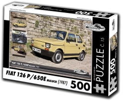 Puzzle Retro-autá Fiat 126p Maluch (1987) – 500 dielikov
