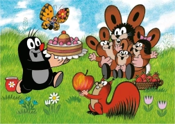 Dino Puzzle Krtek Narozeniny 24 Maxi Dieliky