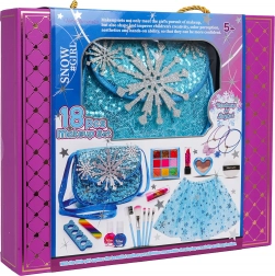 Detská sada na líčenie s ľadovo modrou sukničkou