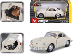 Bburago 1:24 Porsche 356B Coupé (1961) Slonovinová