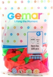 Fluorescenčné balóniky 100 ks