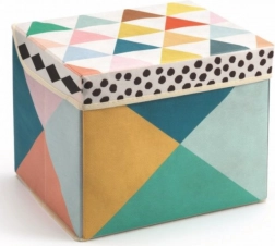 Farebná škatuľka na hračky Djeco