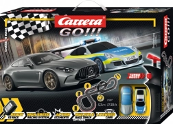 Autodráha Carrera GO Chase’n Race 5,3 m s vozidlami MERCEDES-AMG GT 63 a PORSCHE 911 GT3