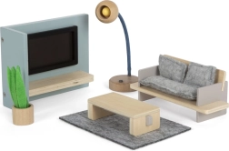 Nábytok do domčeka pre bábiky Obývacia izba Small Foot