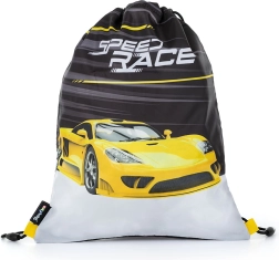 Vrecko na cvičky s motívom auta