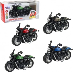 Kovová motorka s spätným chodom 10,5 cm