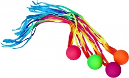 Hračka s loptičkou a stužkou pre deti - 1 ks