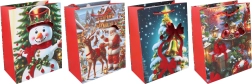 Darčeková taška S 18 × 23 × 10 cm Vianoce