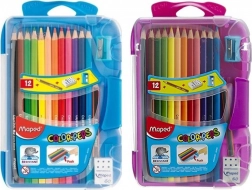 Trojhranné pastelky MAPED Color'Peps Smart Box 12 ks