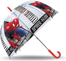Detský automatický priehľadný dáždnik SPIDERMAN 48 cm
