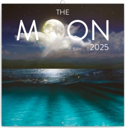 Poznámkový kalendár Mesiac 2025 30 × 30 cm