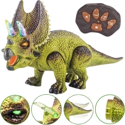 Woopie diaľkovo ovládaný robotický dinosaurus Triceratops
