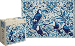 Puzzle art na dlaždiciach tukany 500 dielikov