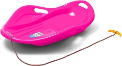 Detský sánkovací klzák Mušľa BABY MIX Premium Komfort 80 cm ružový