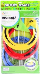 Lietajúce krúžky – hádzacia hra s hokejkami a farebnými vlajkami