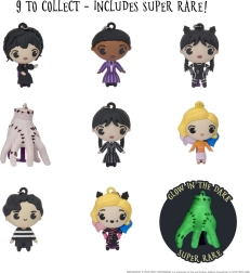 Zberateľské klipy Wednesday – postavičky zo seriálu