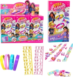 DIY sada náramkov so zvieracími príveskami – 4 nastaviteľné náramky