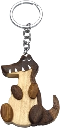 Drevená kľúčenka Krokodíl